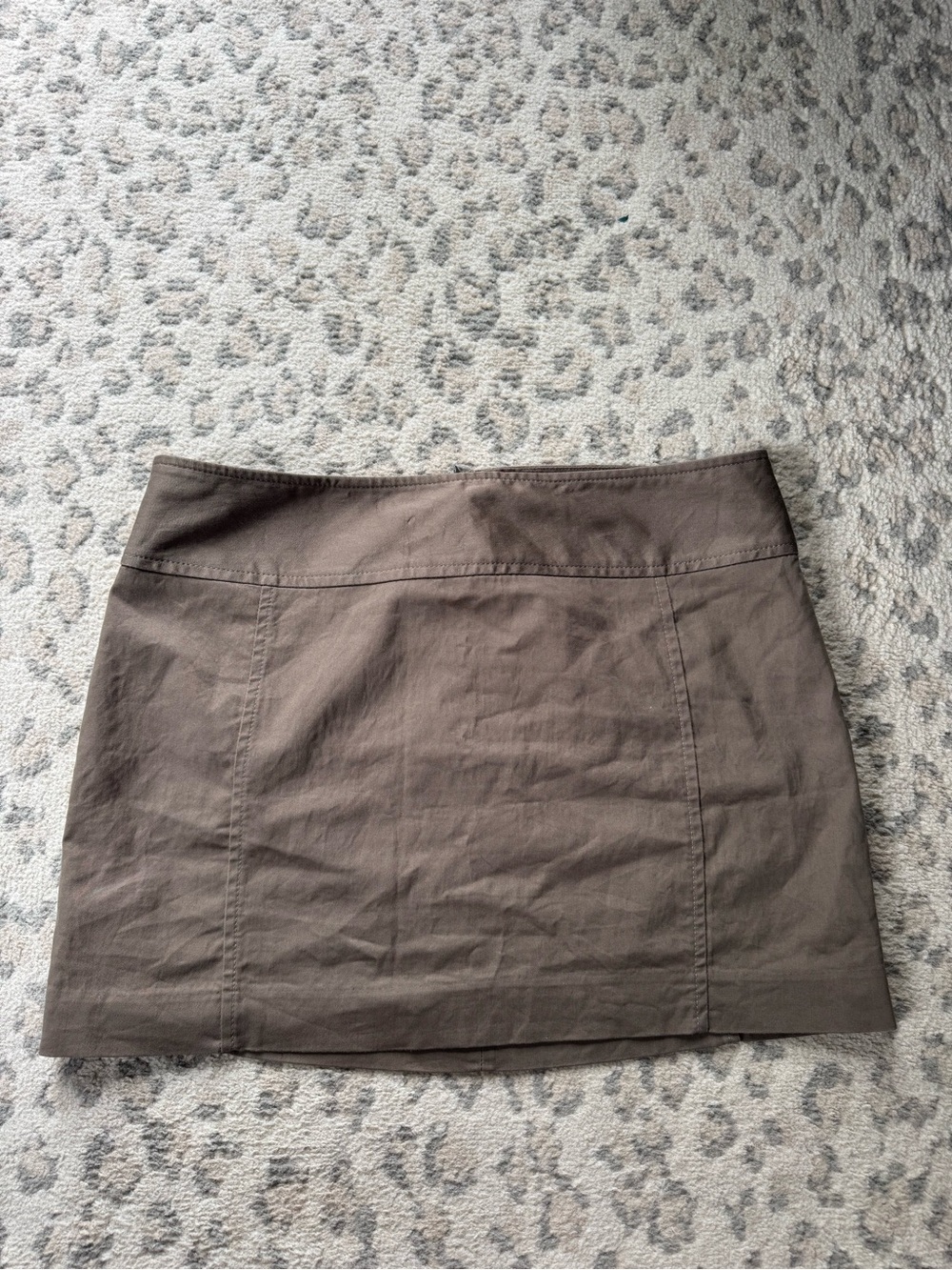Classic Dark Green Mini Skirt